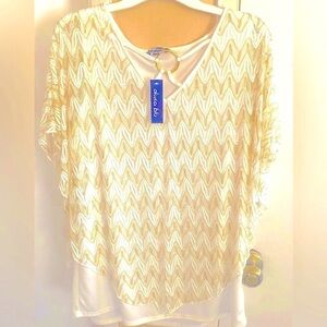 Olivia Blu summer fall  evening, brunch,Top New SZ 1X🎁